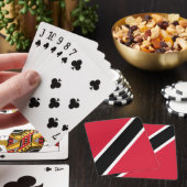 Vlag van Trinidad en Tobago Pokerkaarten (Insitu)