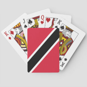 Vlag van Trinidad en Tobago Pokerkaarten