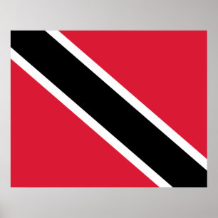 Vlag van Trinidad en Tobago Poster
