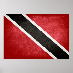 Vlag van Trinidad en Tobago Poster