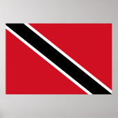 vlag van Trinidad en Tobago Poster (Voorkant)