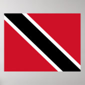 Vlag van Trinidad en Tobago Poster (Voorkant)