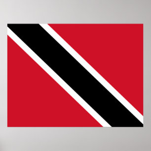 Vlag van Trinidad en Tobago Poster