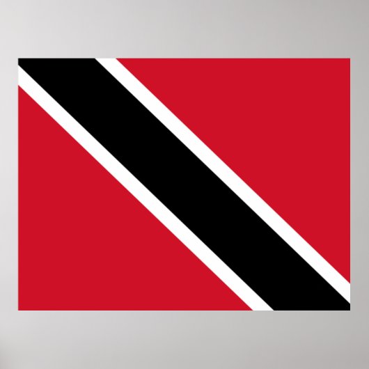 Vlag van Trinidad en Tobago Poster (Voorkant)