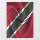 Vlag van Trinidad en Tobago Raamsticker (Vel)