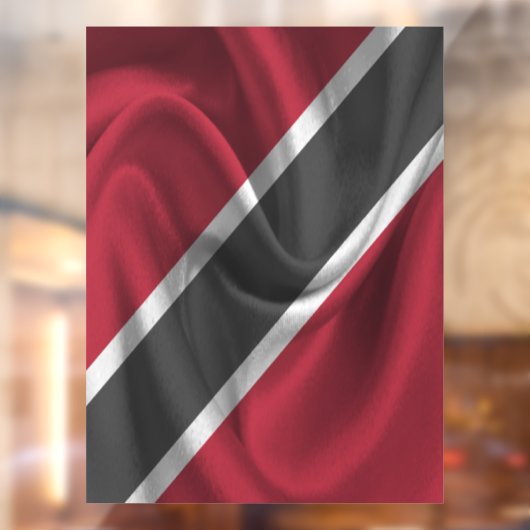 Vlag van Trinidad en Tobago Raamsticker (Vel 2)