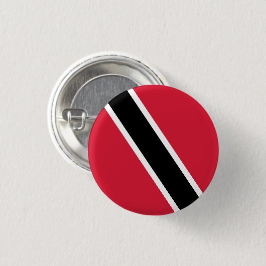 Vlag van Trinidad en Tobago Ronde Button 3,2 Cm (Voorkant /achterkant)