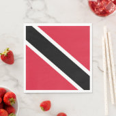 Vlag van Trinidad en Tobago Servet (Insitu)