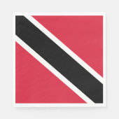 Vlag van Trinidad en Tobago Servet (Voorkant)