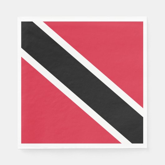 Vlag van Trinidad en Tobago Servet (Voorkant)