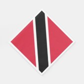 Vlag van Trinidad en Tobago Servet (Hoek)