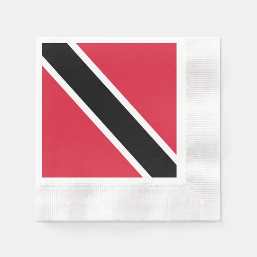 vlag van Trinidad en Tobago Servet (Voorkant)