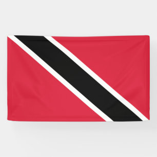 Vlag van Trinidad en Tobago Spandoek