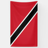 vlag van Trinidad en Tobago Spandoek (Verticaal)