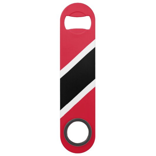 vlag van Trinidad en Tobago Speed Flessenopener (Achterkant)