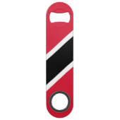 vlag van Trinidad en Tobago Speed Flessenopener (Voorkant)