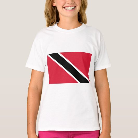 Vlag van Trinidad en Tobago T-shirt (Voorkant)