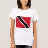 Vlag van Trinidad en Tobago T-shirt (Voorkant)