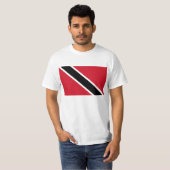 Vlag van Trinidad en Tobago T-shirt (Voorkant volledig)