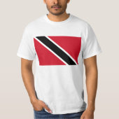 Vlag van Trinidad en Tobago T-shirt (Voorkant)