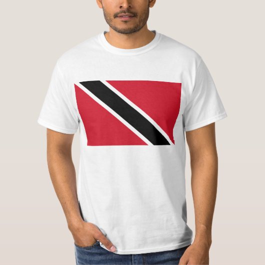 Vlag van Trinidad en Tobago T-shirt (Voorkant)