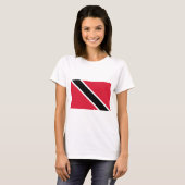 Vlag van Trinidad en Tobago T-shirt (Voorkant volledig)