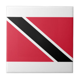 Vlag van Trinidad en Tobago Tegeltje
