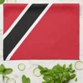 vlag van Trinidad en Tobago Theedoek (Gevouwen)