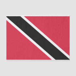 Vlag van Trinidad en Tobago Tissuepapier