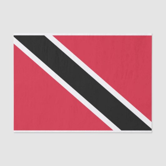 Vlag van Trinidad en Tobago Tissuepapier (Voorkant)
