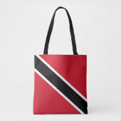 vlag van Trinidad en Tobago Tote Bag (Voorkant)