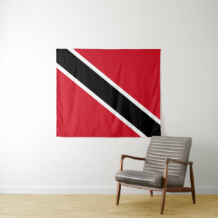 vlag van Trinidad en Tobago Wandkleed