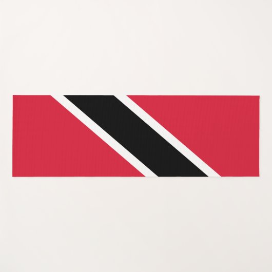 Vlag van Trinidad en Tobago Yogamat (Voorkant (horizontaal))