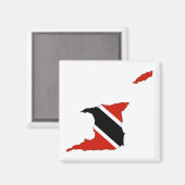 vlag van trinidad tobago magneet
