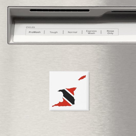 vlag van trinidad tobago magneet (Insitu (Vaatwasser))