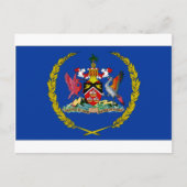 Vlag van Trinidad Tobago President Briefkaart (Voorkant)
