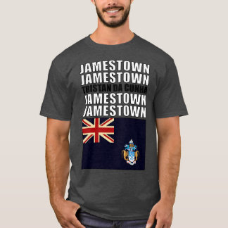 Vlag van Tristan da Cunha T-shirt