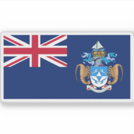 Vlag van Tristan da Cunha, Verenigd Koninkrijk Sticker