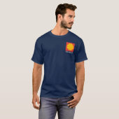 Vlag van Trondheim, Noorwegen T-shirt (Voorkant volledig)
