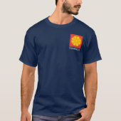 Vlag van Trondheim, Noorwegen T-shirt (Voorkant)