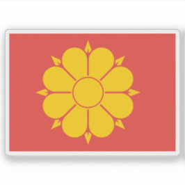 Vlag van Trondheim Sticker