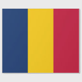 Vlag van Tsjaad (Afrikaans land) Cadeaupapier (Vlak)