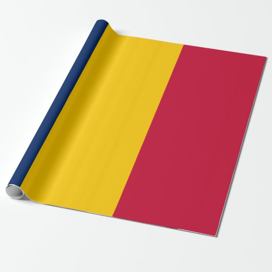 Vlag van Tsjaad (Afrikaans land) Cadeaupapier (Uitgerold)