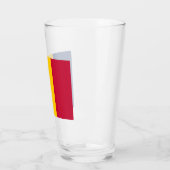 Vlag van Tsjaad (Afrikaans land) Glas (Links)