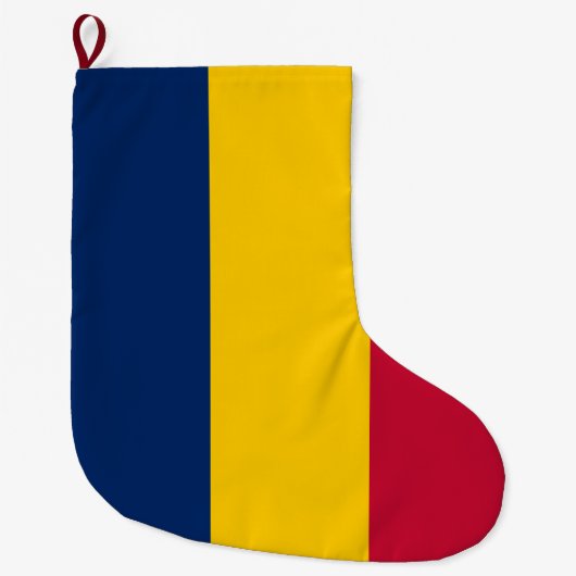Vlag van Tsjaad (Afrikaans land) Grote Kerstsok (Voorkant)