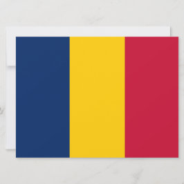 Vlag van Tsjaad (Afrikaans land) Kaart