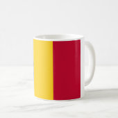 Vlag van Tsjaad (Afrikaans land) Koffiemok (Voorkant rechts)