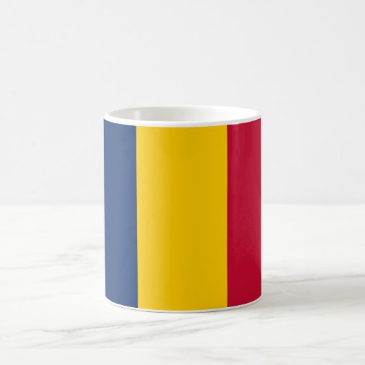 Vlag van Tsjaad (Afrikaans land) Koffiemok (Center)