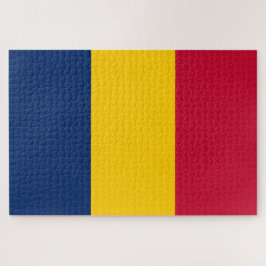 Vlag van Tsjaad (Afrikaans land) Legpuzzel