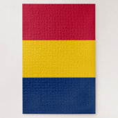 Vlag van Tsjaad (Afrikaans land) Legpuzzel (Verticaal)
